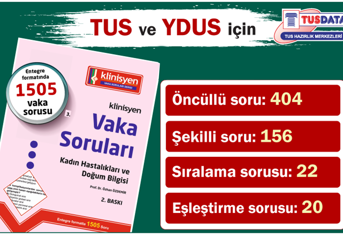 TUS ve YDUS İçin Vaka Soruları 2. Baskı !