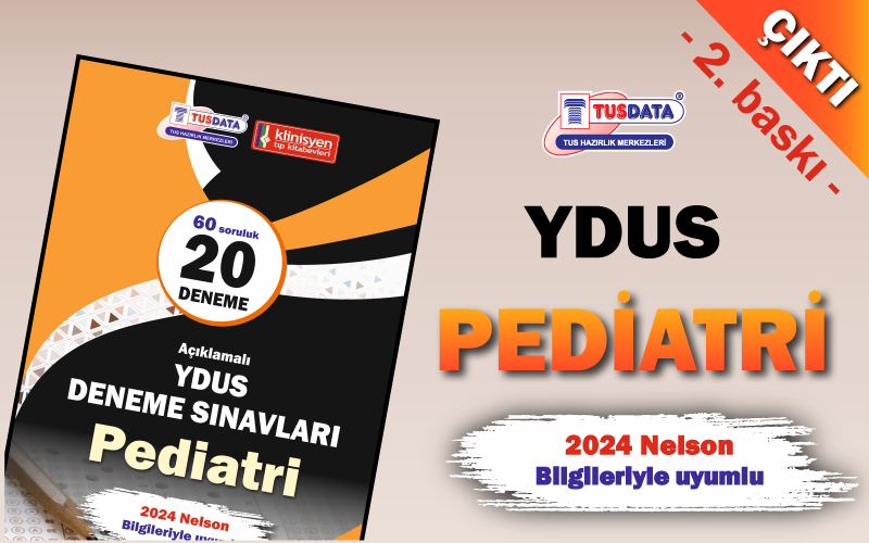 YDUS Pediatri 2. Baskı ! (2024 Nelson Bilgileriyle Uyumlu)