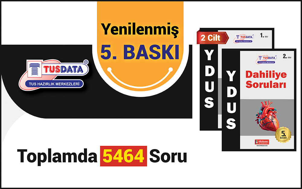 YDUS Dahiliye Soruları Yenilenmiş 5. Baskı 