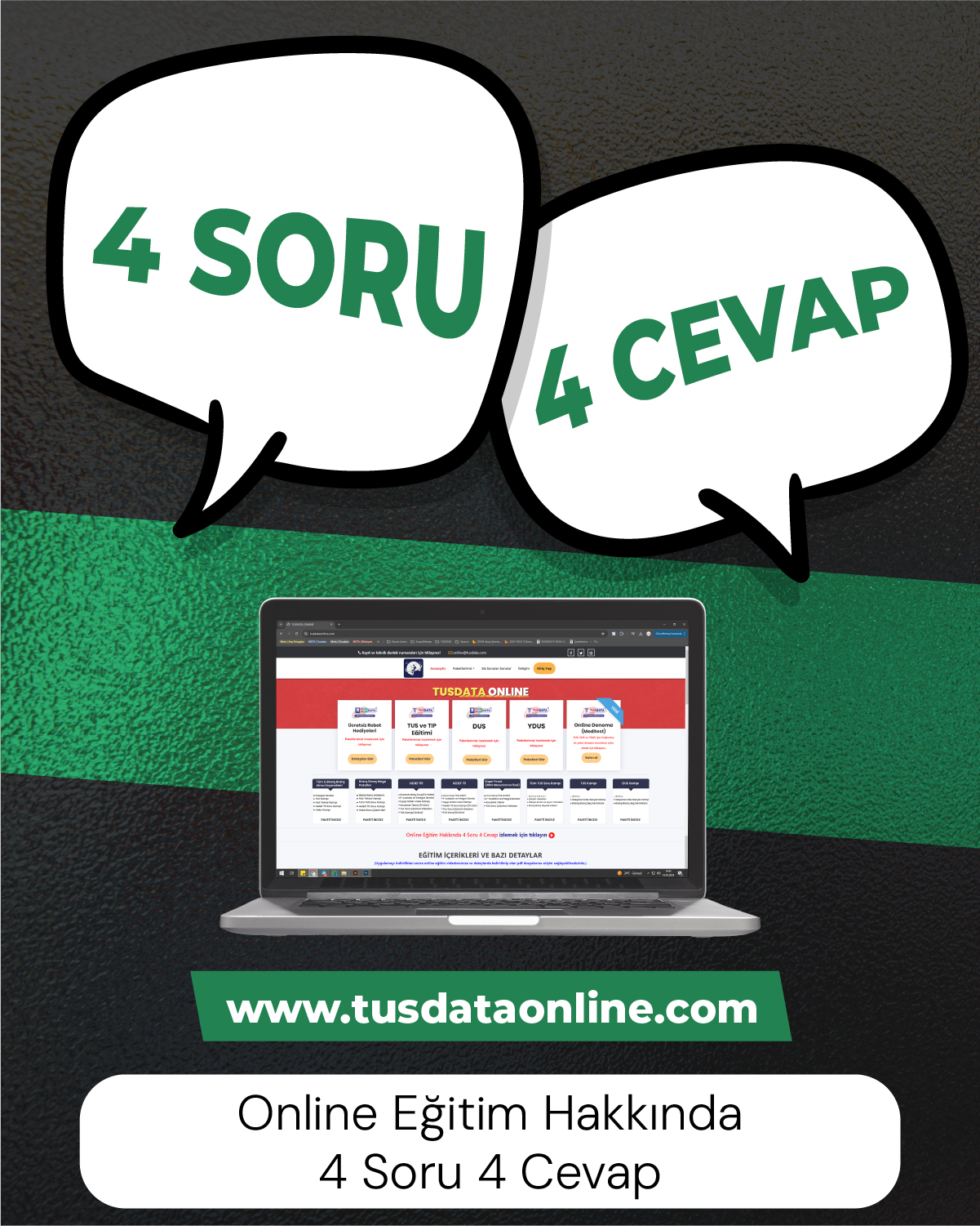 Online Eğitim Hakkında 4 Soru 4 Cevap
