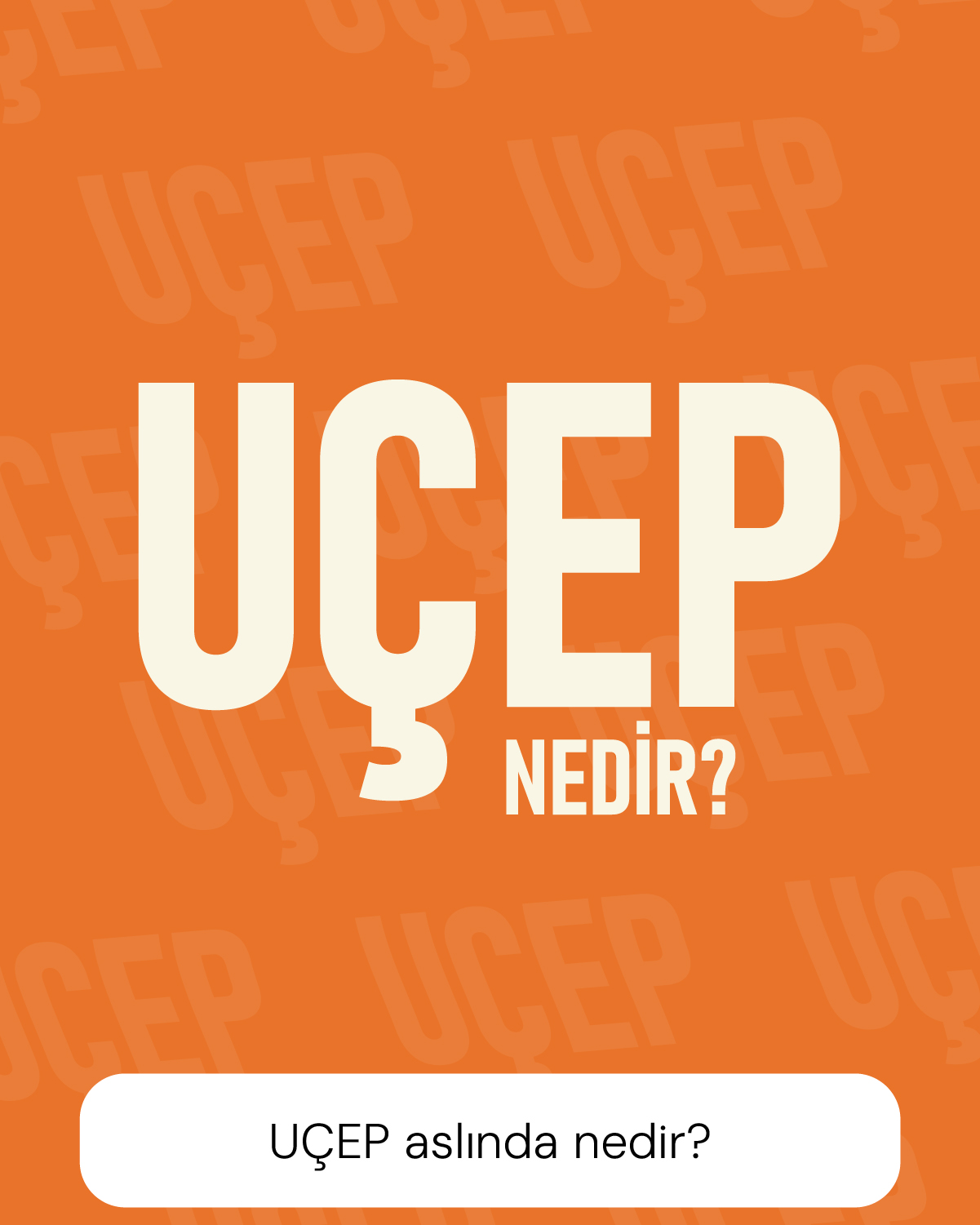 UÇEP aslında nedir?