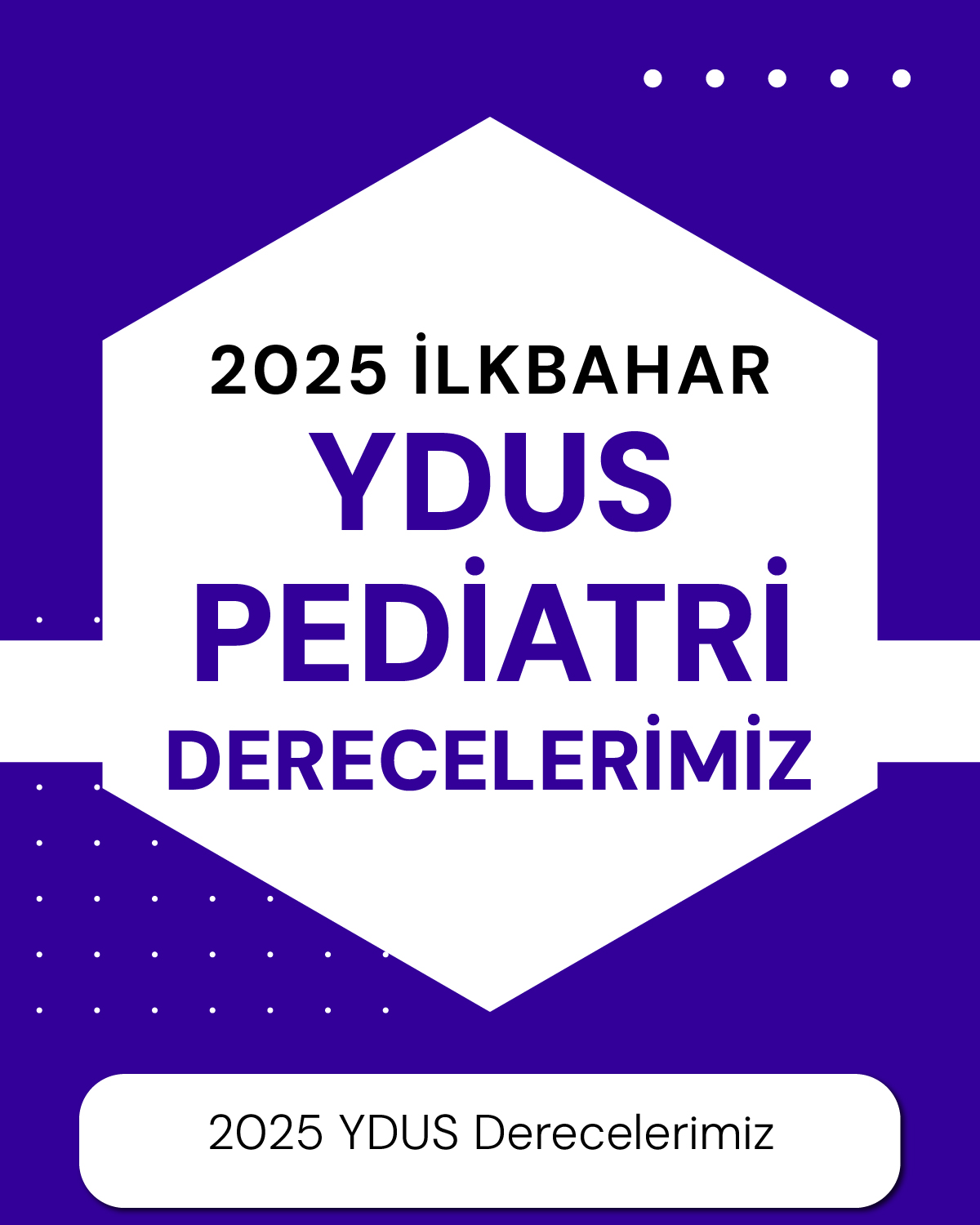 2025 İlkbahar YDUS Pediatri Birincilerimiz