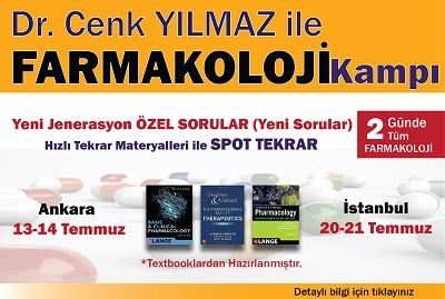 Dr. Cenk YILMAZ ile Farmakoloji Kampı Başlıyor!