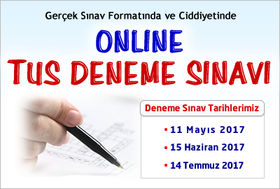 2017 Dönemi Deneme Sınavlarımız!