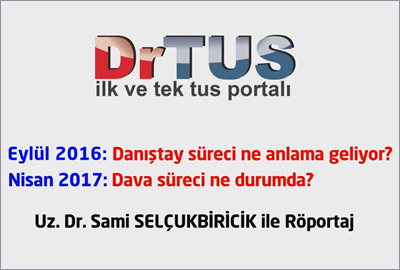 Eylül 2016: Danıştay Süreci Ne Anlama Geliyor? Nisan 2017: Dava Süreci Ne Durumda?