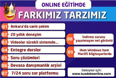 Online Eğitimde Farkımız Tarzımız!