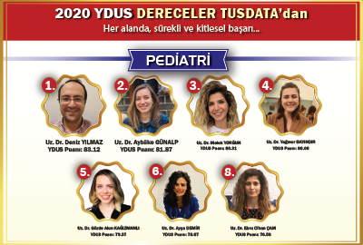 2020 YDUS Pediatri Derecelerimiz!