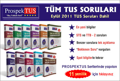 Prospektus Tüm TUS Soruları Yenilendi