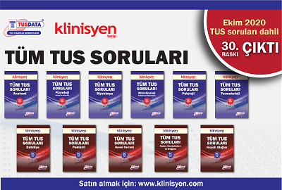 TTS 30.Baskı  (Ekim 2020 TUS Soruları Dahil)