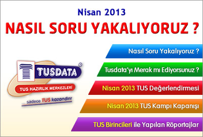 Nisan 2013 Nasıl Soru Yakalıyoruz ?