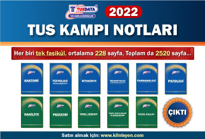 2022 TUS Kampı Notları !