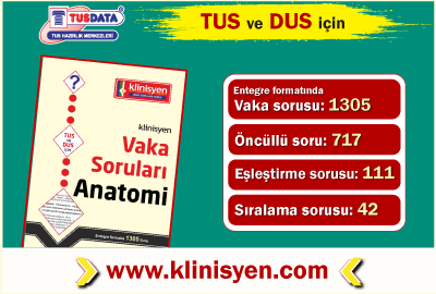 TUS ve DUS için Vaka Soruları Anatomi Kitabı !