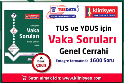 TUS ve YDUS için Vaka Soruları Genel Cerrahi 2. Baskı !