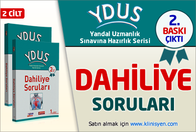 YDUS Dahiliye Soruları 2. Baskı ...