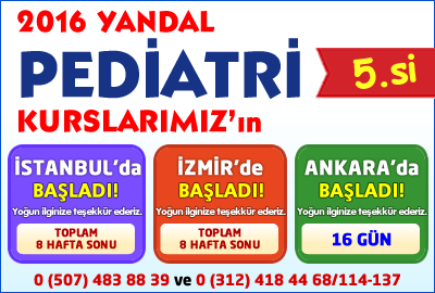 2016 YANDAL Pediatri Kursumuz Başladı!